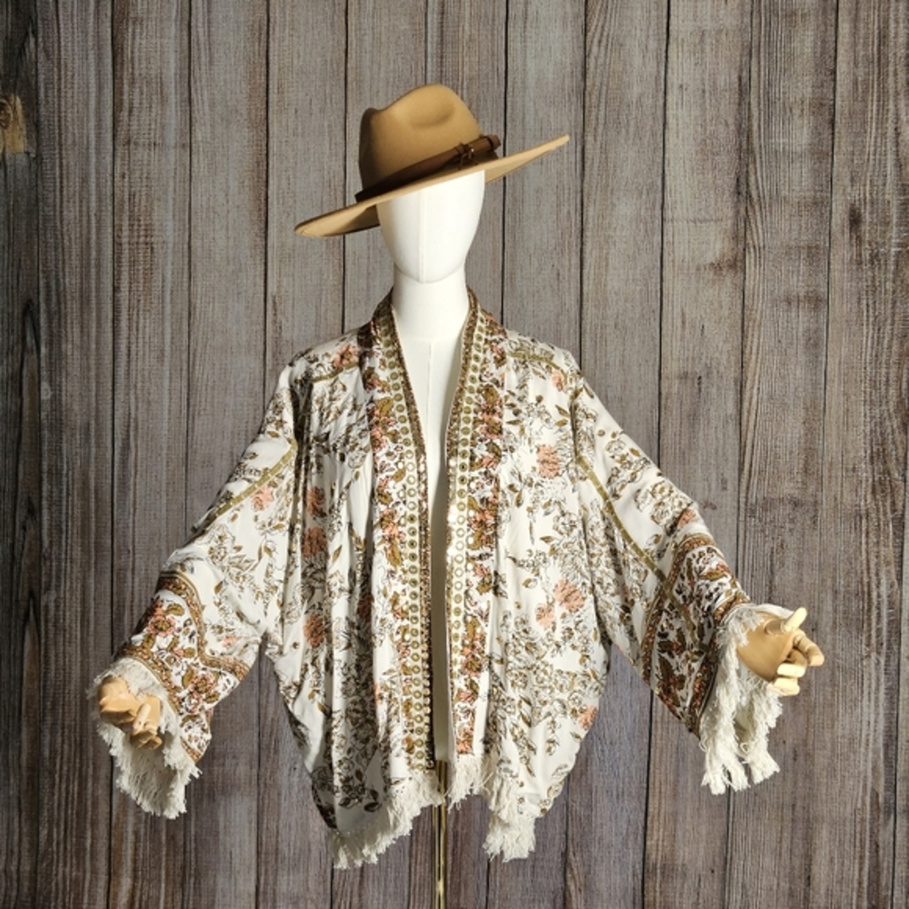 Free People Jacket Shawl